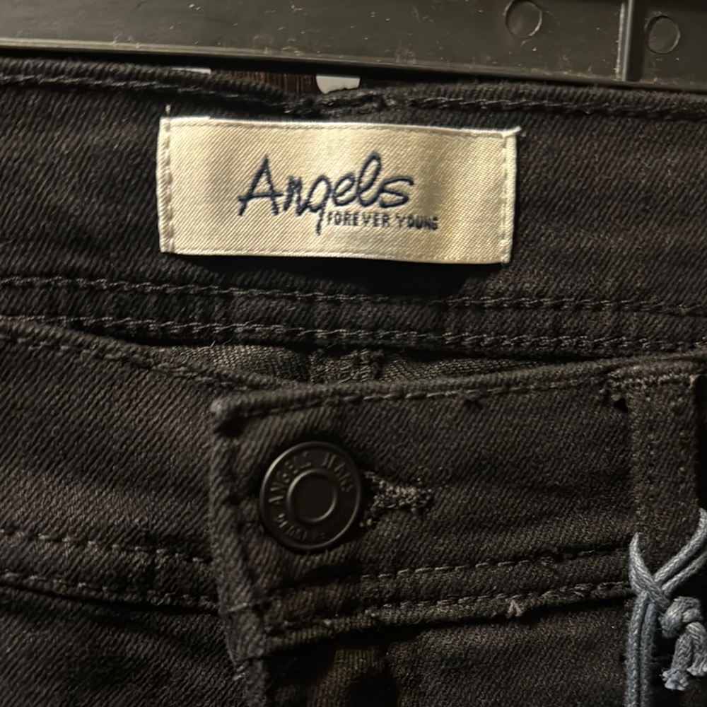 Forever Young Black Jean Shorts Stylish Denim Design MUST BUNDLE - Picture 2 of 12